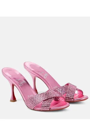 Christian Louboutin Mariza Is Back embellished suede mules
