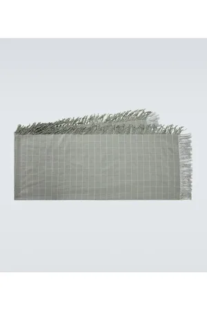 UNDERCOVER Checked scarf