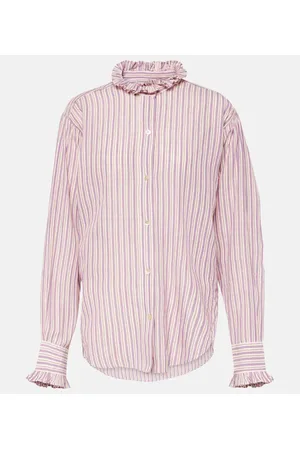 Marant Etoile Saoli striped cotton shirt