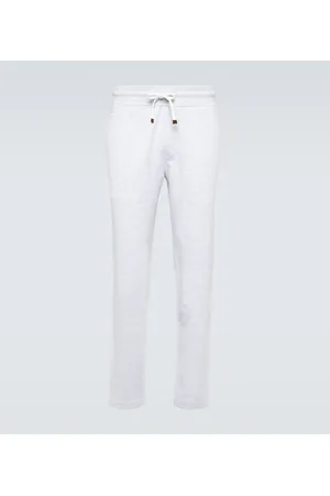 Brunello Cucinelli Cotton-blend sweatpants
