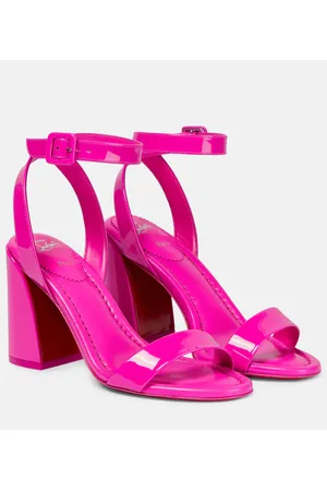 Christian Louboutin Miss Sabina 85 patent leather sandals