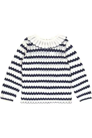 Tartine Et Chocolat Openwork cotton sweater