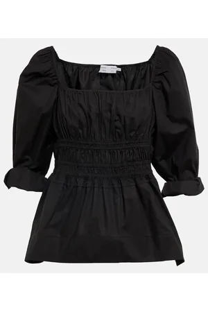 Proenza Schouler White Label cotton poplin top