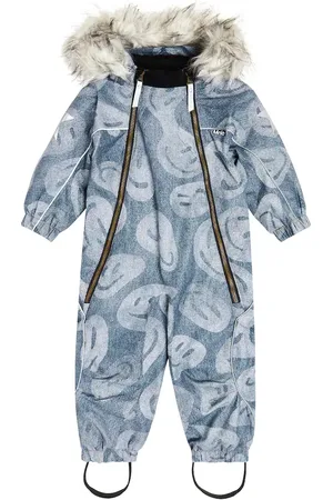 Molo Baby Pyxis printed snowsuit