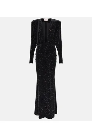ALEXANDRE VAUTHIER Crystal-embellished gown