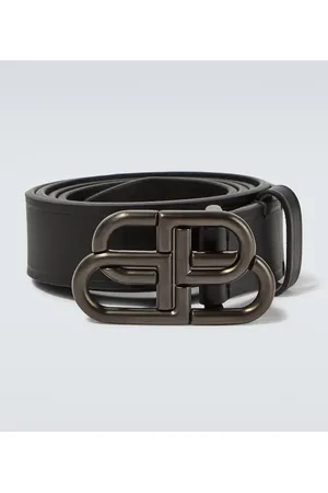 Balenciaga BB leather belt