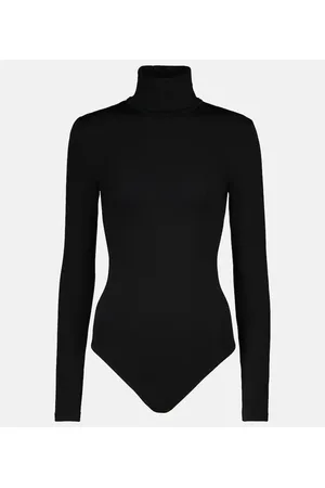 Wolford Colorado cotton-blend turtleneck bodysuit