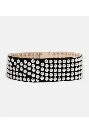 Isabel Marant Lona studded suede belt