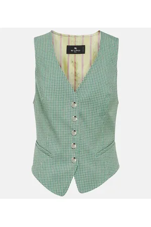 Etro Checked vest