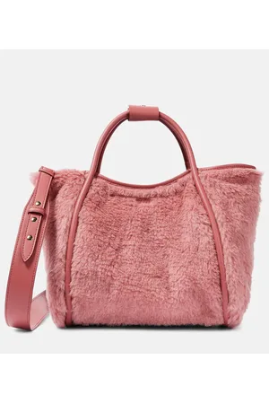 Max Mara Marine Medium teddy tote bag