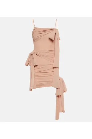 BLUMARINE Ruched jersey minidress