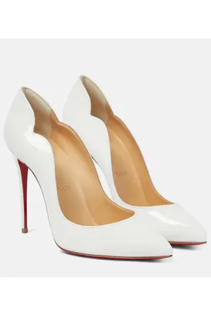 Christian Louboutin Hot Chick 100 patent leather pumps