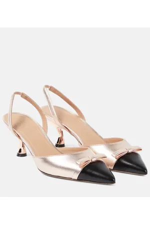 MALONE SOULIERS Bernadette leather slingback pumps