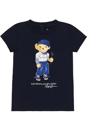 Ralph Lauren Baby Polo Bear cotton jersey T-shirt