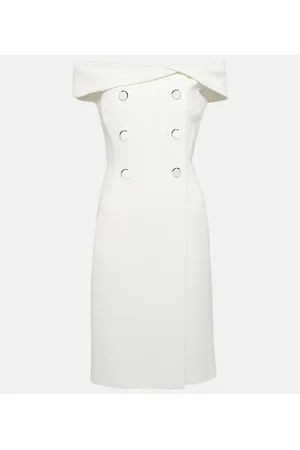 Max Mara Bridal Fiandra off-shoulder minidress