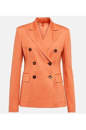 Max Mara Zirlo cotton and linen blazer