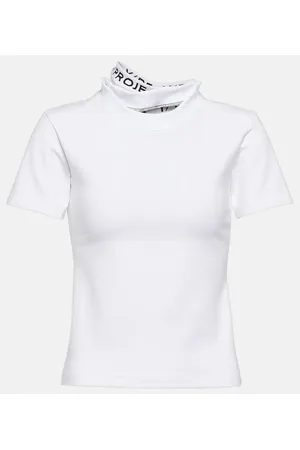 Y / PROJECT Logo cotton-blend jersey T-shirt
