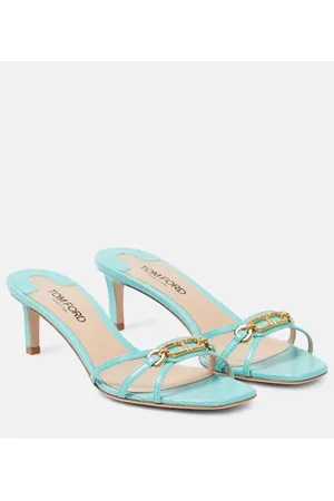 Tom Ford Whitney embellished leather mules
