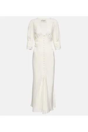 RIXO London Bridal Simone embroidered maxi dress