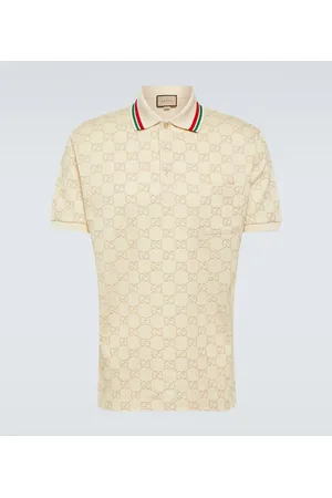 Gucci GG embroidered polo top