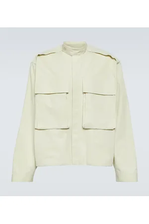 Jil Sander Oversized cotton jacket