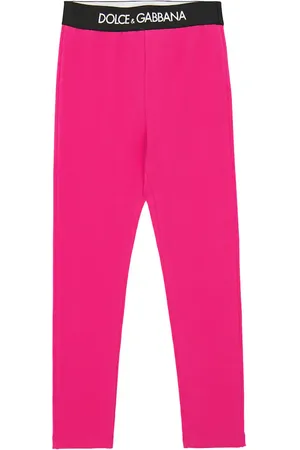 Dolce & Gabbana Logo stretch-cotton leggings
