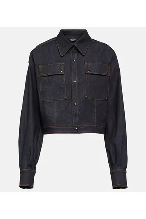 Tom Ford Cropped denim jacket