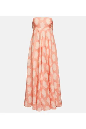ZIMMERMANN Printed midi dress