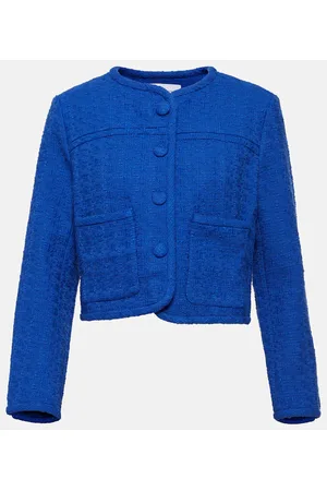 Proenza Schouler White Label cropped tweed jacket