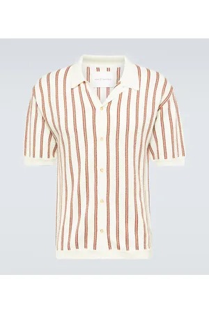 King & Tuckfield Striped wool shirt