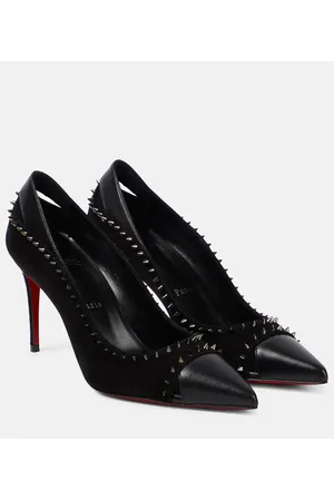 Christian Louboutin Duvette Spikes 85 leather pumps