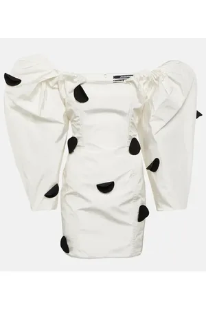Jacquemus La Robe Taffetas polka-dot minidress
