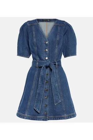 VERONICA BEARD Mauli denim minidress