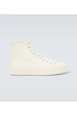 Jil Sander High-top canvas sneakers
