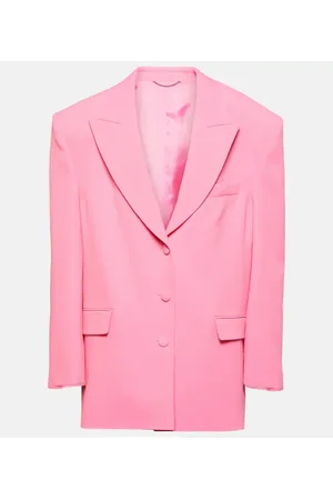 MAGDA BUTRYM Single-breasted silk-blend blazer