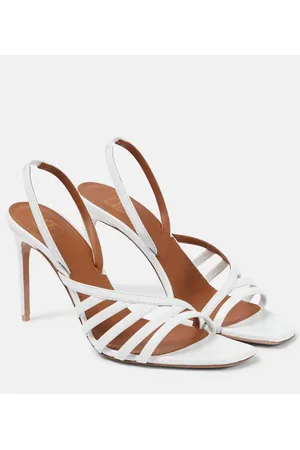 MALONE SOULIERS Ama 90 leather slingback sandals