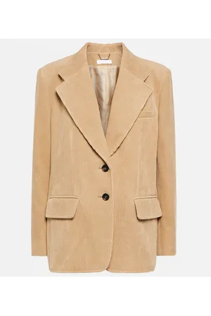 Chloé ChloÃ© Single-breasted cotton corduroy blazer
