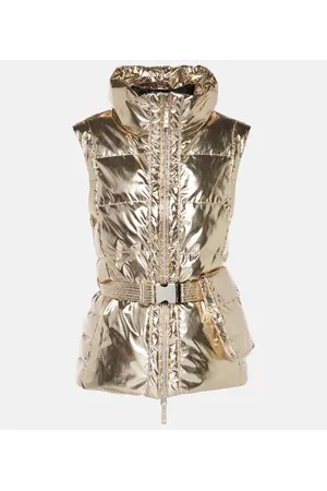 JET SET Gardena metallic puffer vest