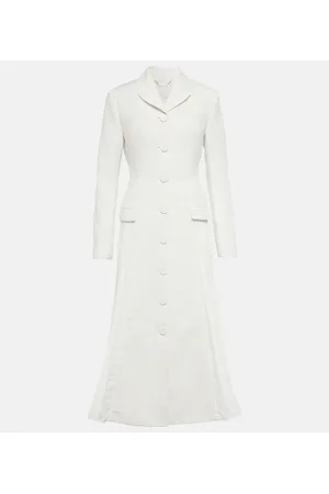 Erdem Bridal Calla cloquÃ© coat