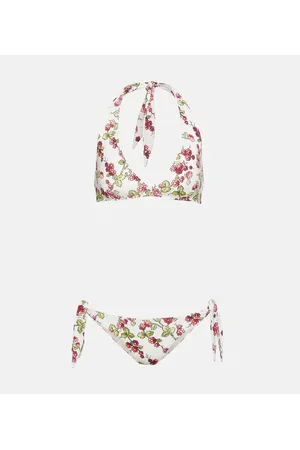 Etro Floral halterneck bikini
