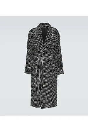 Dolce & Gabbana Printed silk robe