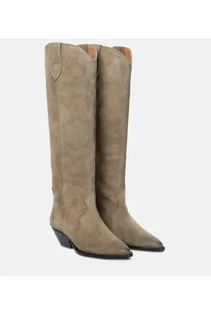 Isabel Marant Denvee suede knee-high boots