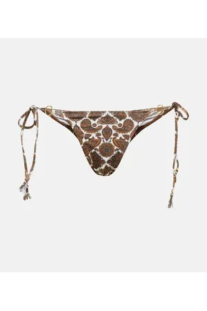 Bananhot Chain printed bikini bottoms