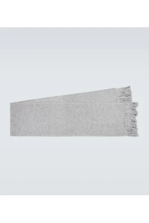 Dolce & Gabbana Technical wool-blend scarf