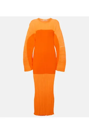 Stella McCartney PlissÃ© midi dress