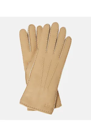 Loro Piana Elide shearling-lined leather gloves
