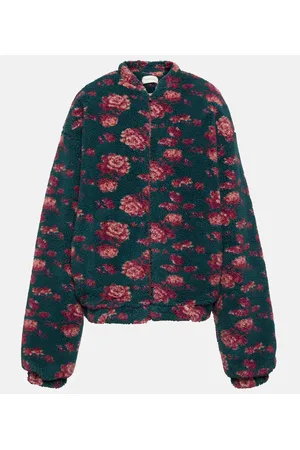 MAGDA BUTRYM Floral teddy jacket