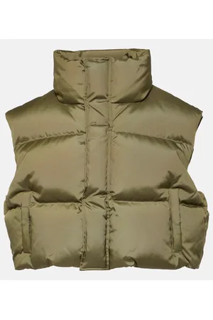 WARDROBE.NYC Cropped down vest