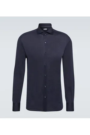 Brunello Cucinelli Silk and cotton shirt