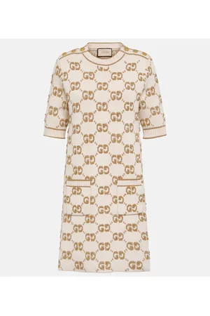 Gucci GG jacquard wool bouclÃ© minidress